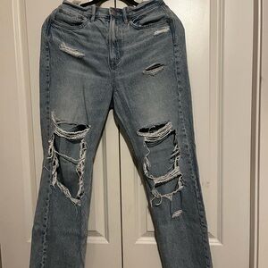 American eagle ripped pants
